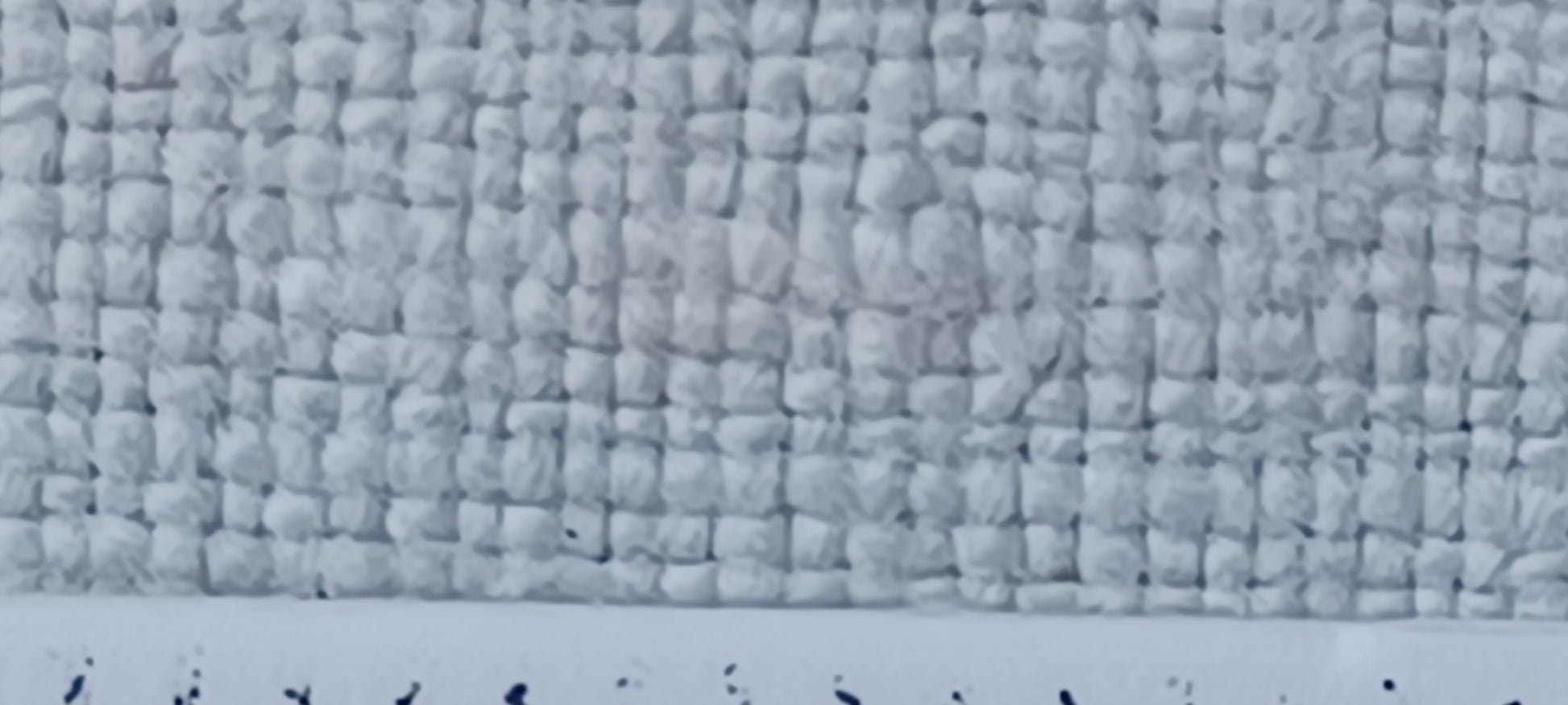 Leinenballen mit Millimeterskala 