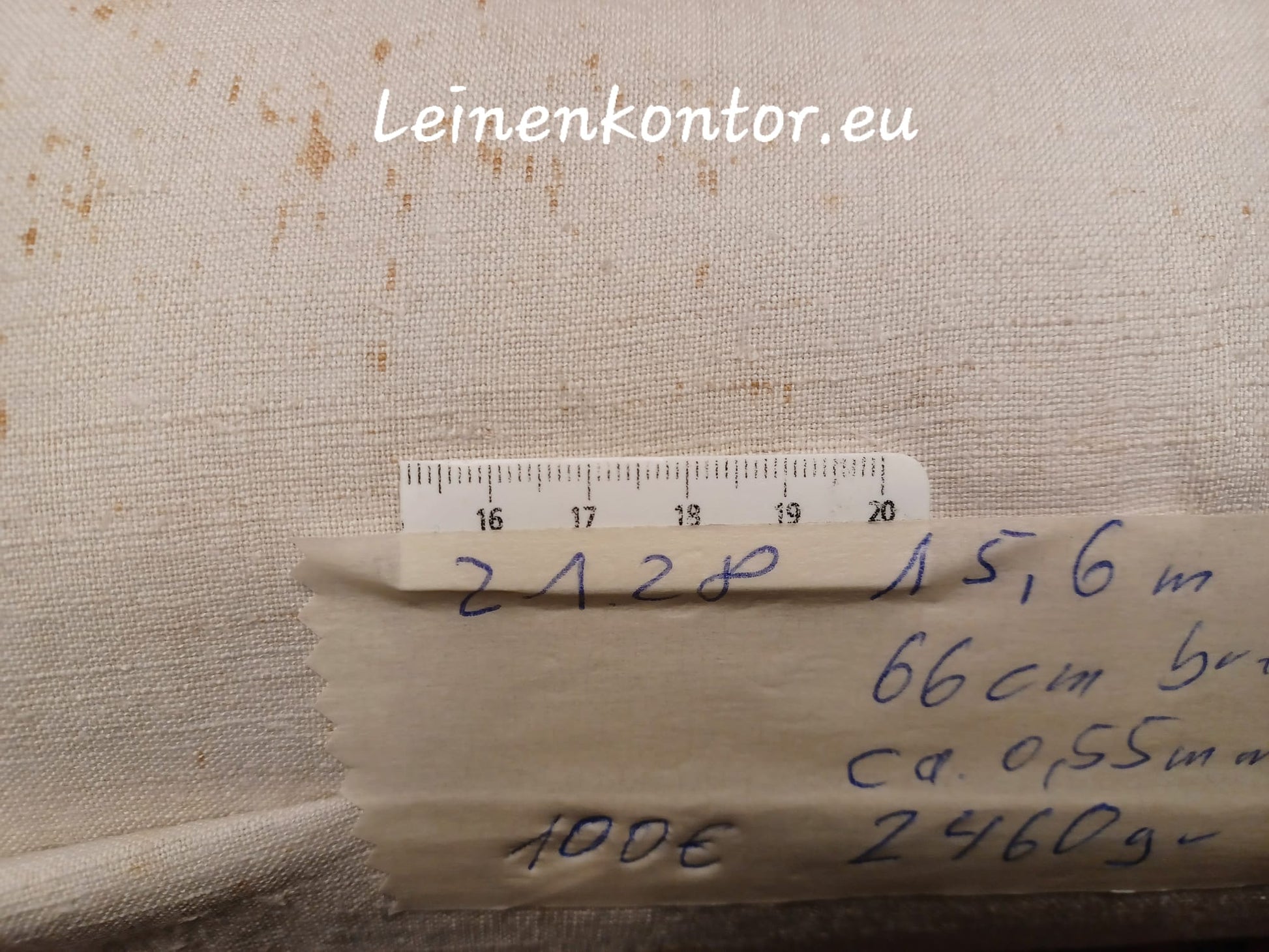 Leinenballen mit Millimeterskala 