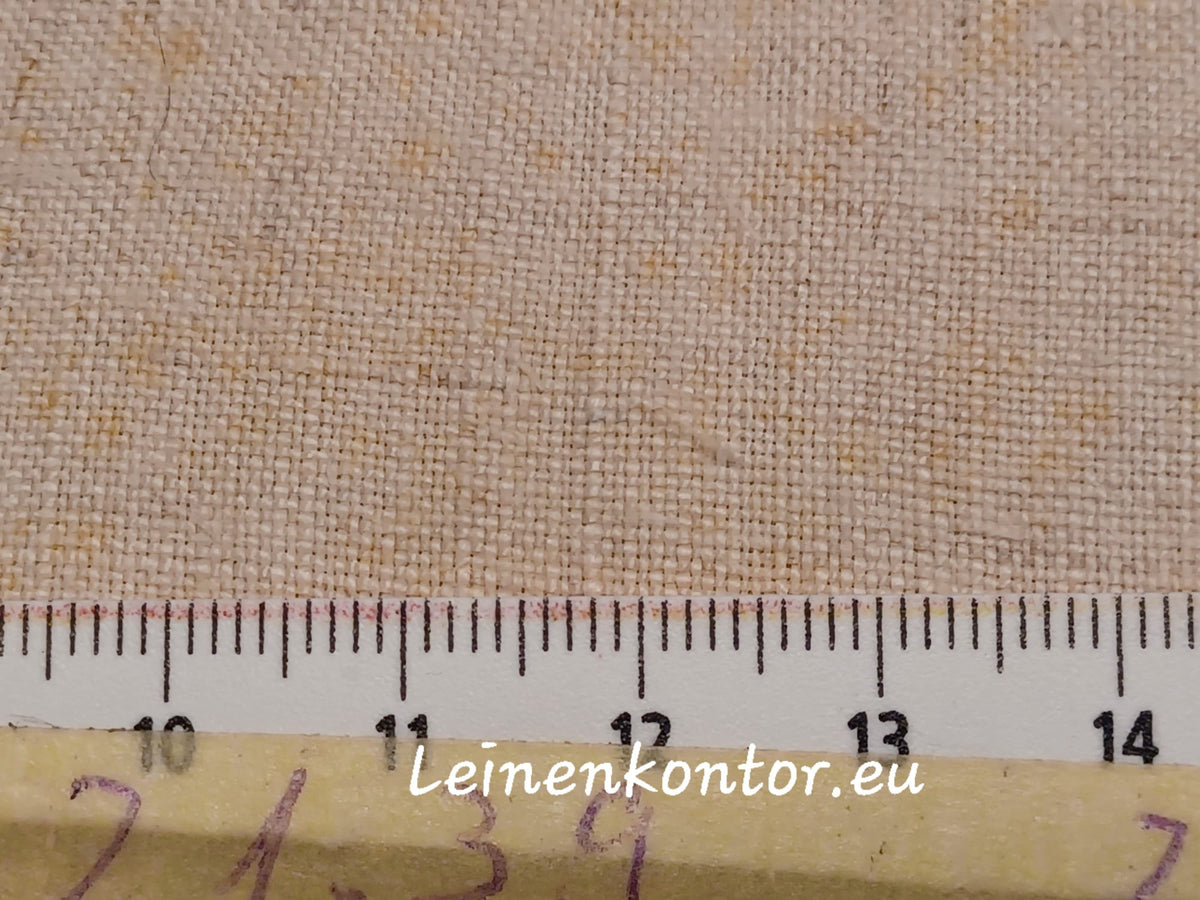 Leinenballen mit Millimeterskala 18 Fäden auf ein cm.