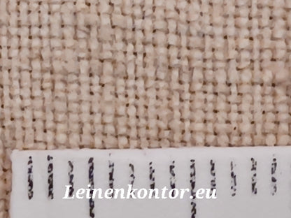 Leinenballen mit Millimeterskala 19 Fäden auf ein cm.